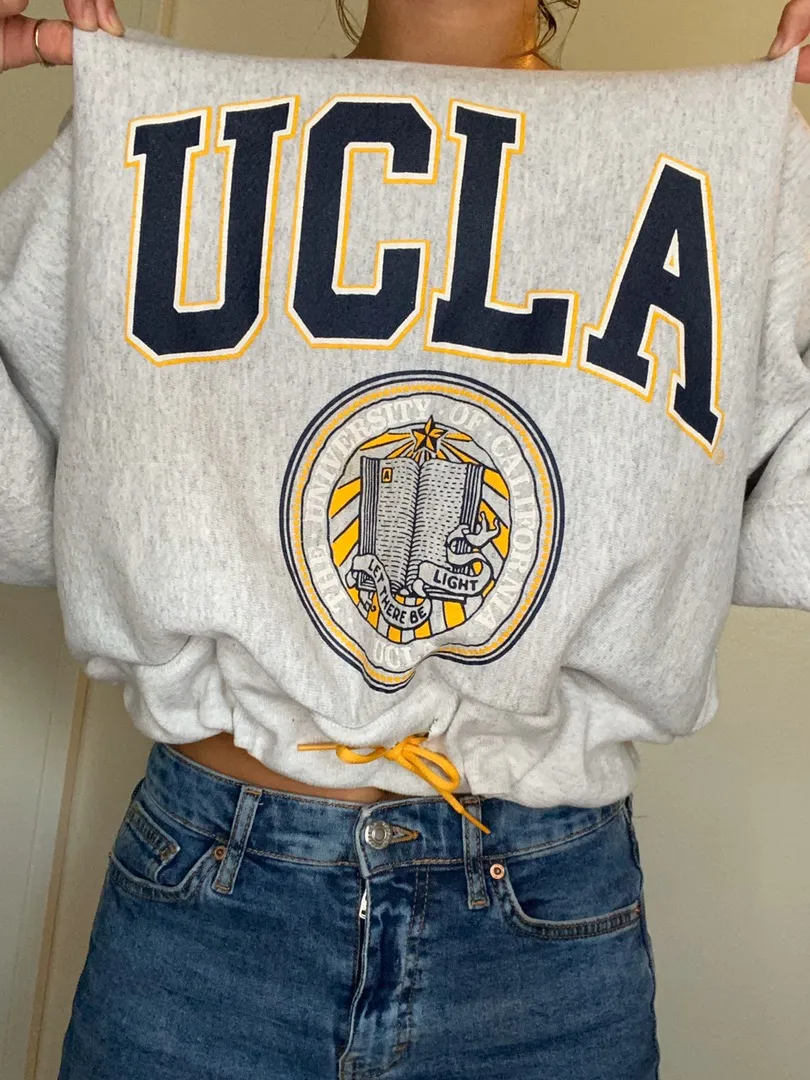 UCLA Crewneck Sweatshirt Gray Size M - Image 2