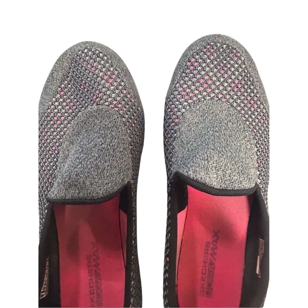 Skechers Women's Go Walk 4 Slip-On Walking Shoes Size 9 Multicolor - Black - Image 8