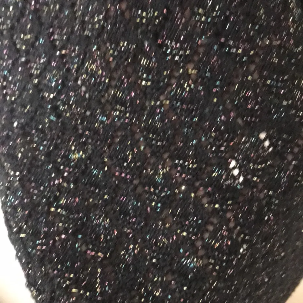 The carriage trade vintage dress with sparkles and knit style size small - Image 6