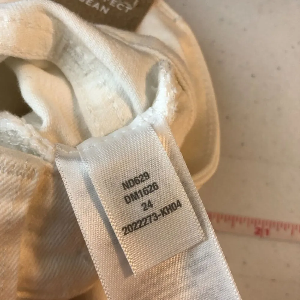 Madewell Womens The Curvy Perfect Vintage Jean Tile White 24 - Image 11