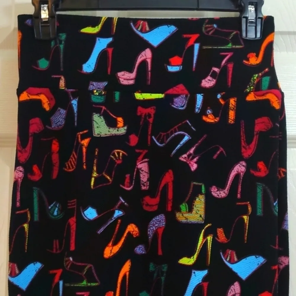 Lularoe High Heels Cassie Skirt Unicorn HTF Size XSMALL EUC #6564 - Image 3