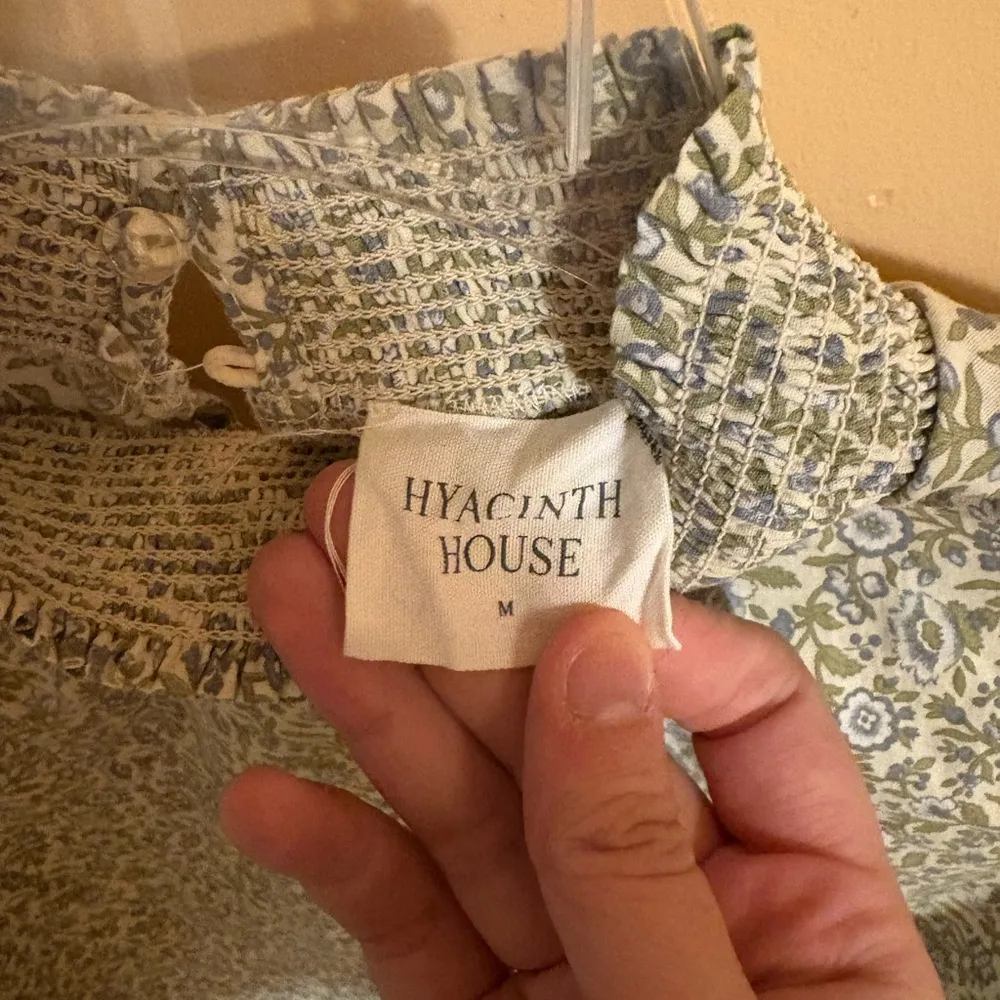 Hyacinth House  Floral Smock-Neck Blouse - Image 3