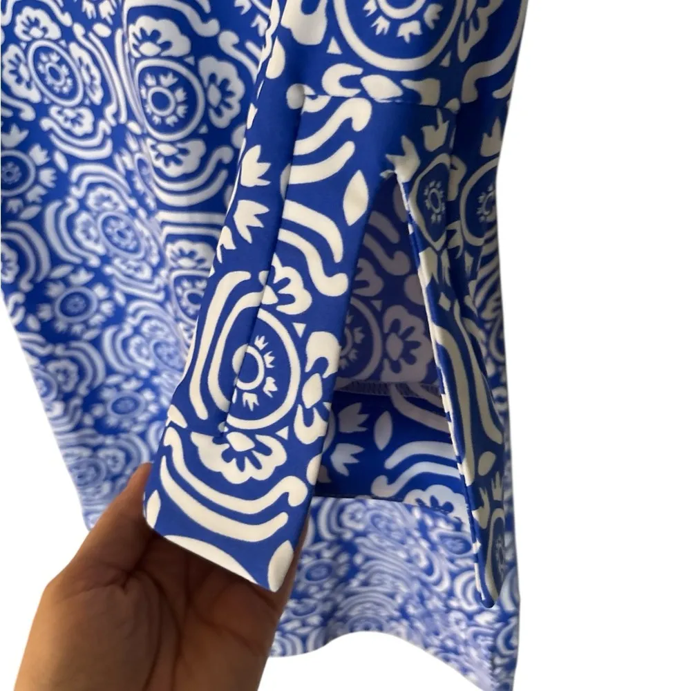 JUDE CONNALLY Kerry Dress in Blue & White - Image 2