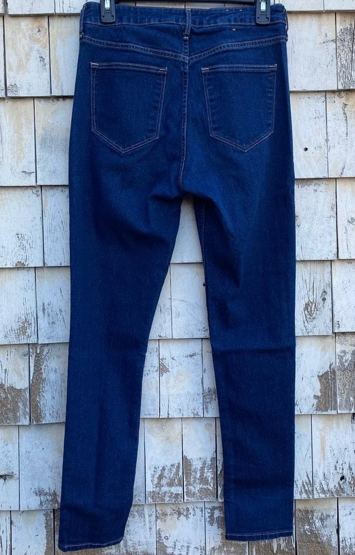 Vintage Skinny High Waisted Denim Jeans - Image 2