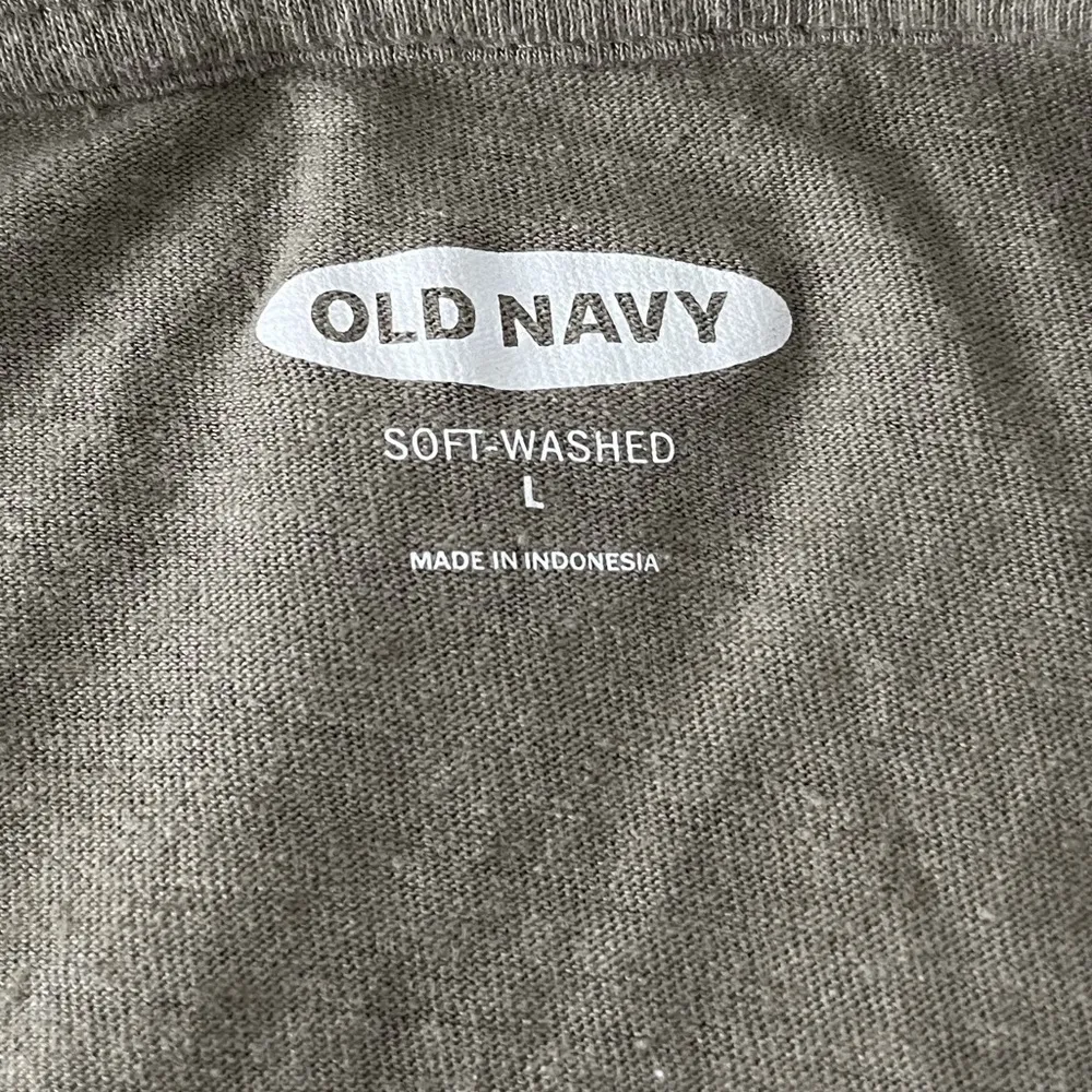 Old Navy Long Sleeve T-Shirt, Olive Green, Large - Image 5