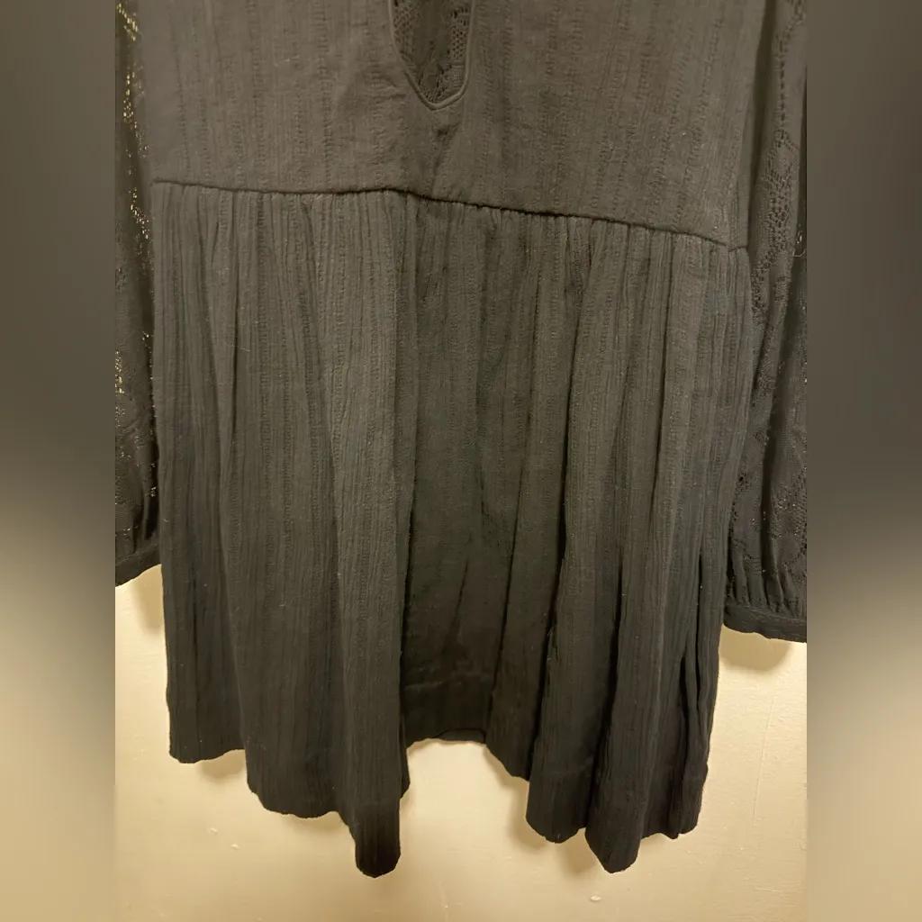 Alix of Bohemian Black Winslow Shadow Lace Dress - Image 6