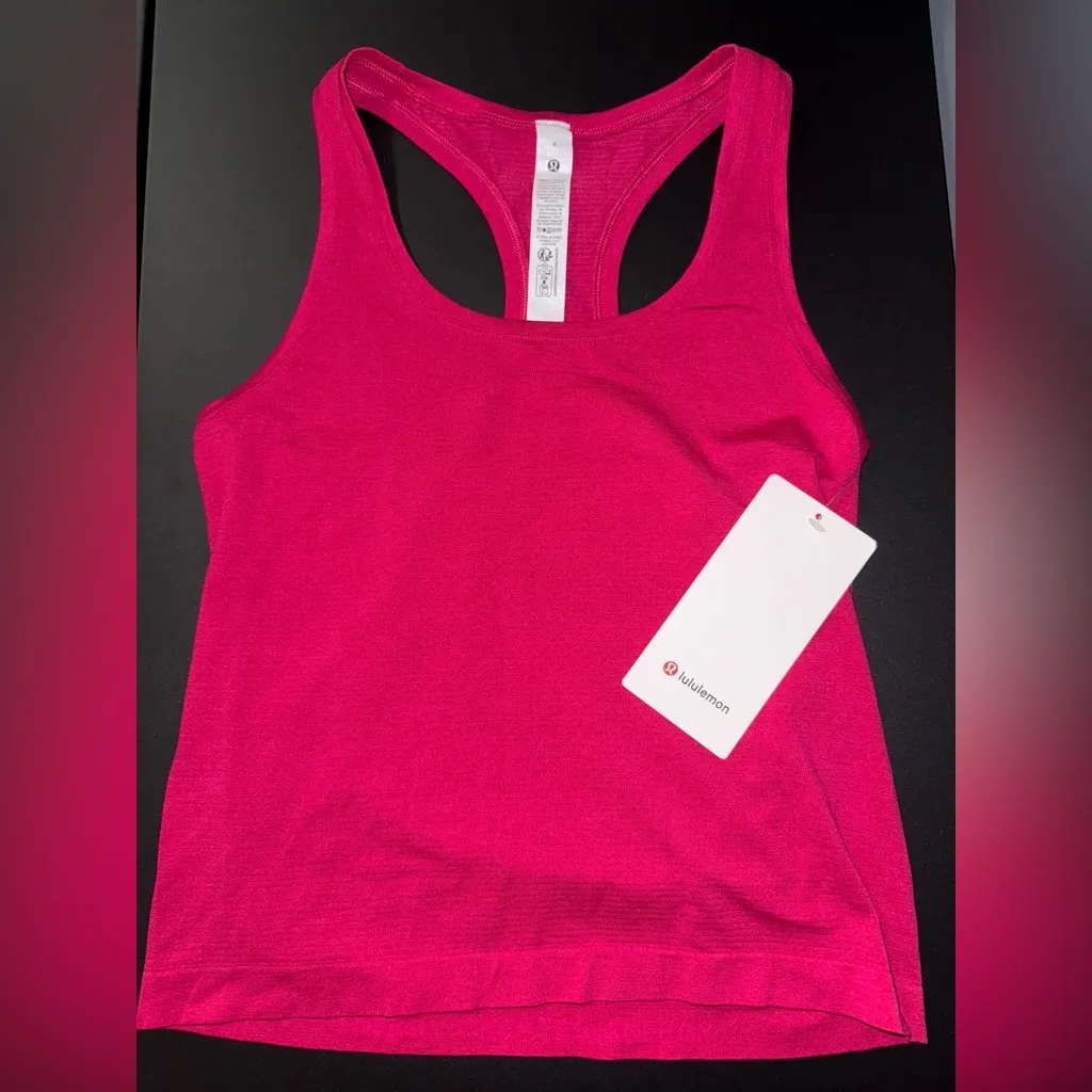 Swiftly Tech Racerback Tank Top 2.0 *Waist (Race) Length - Passionate - Image 6