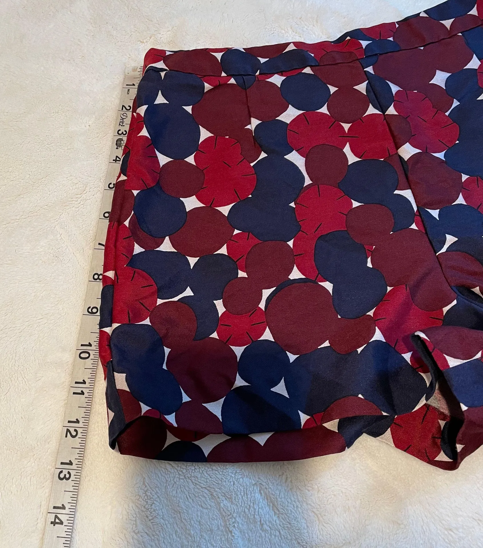 DVF circle print high waisted shorts - Image 8