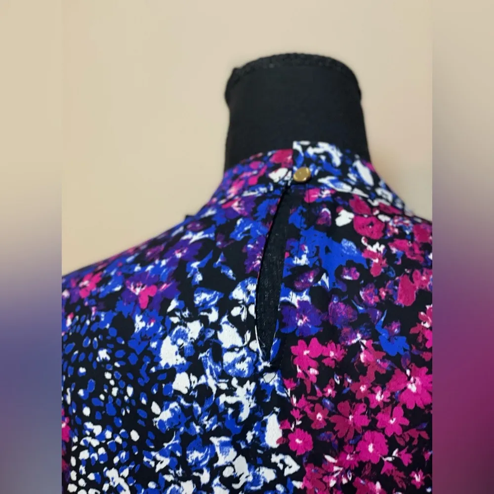 Nine‎ West- Long sleeve floral blouse size XL - Image 7