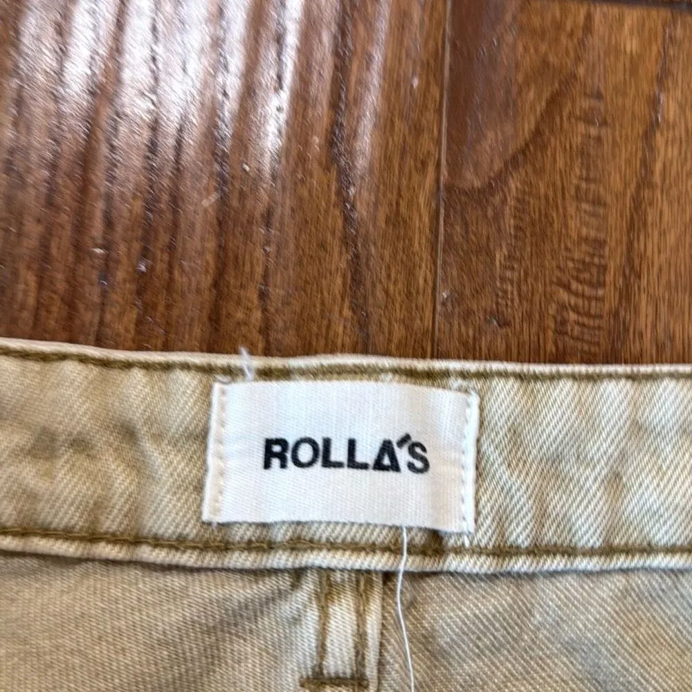 Rolla’s dusters high rise straight tan jeans 28 - Image 5