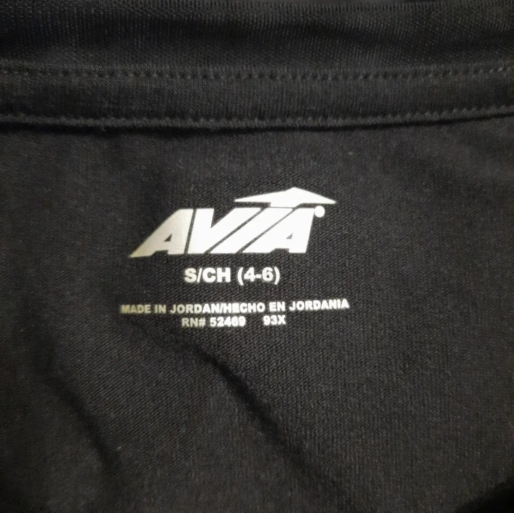 Avia Black Tank Top Size Small (4-6) NWT - Image 5