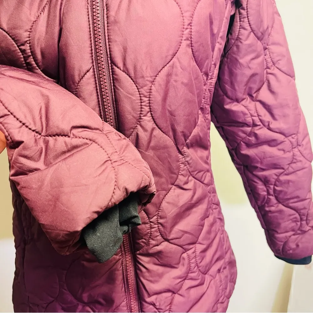 Columbia Omni Heat Puffer Jacket, Removable Hood Women’s Small - Image 7