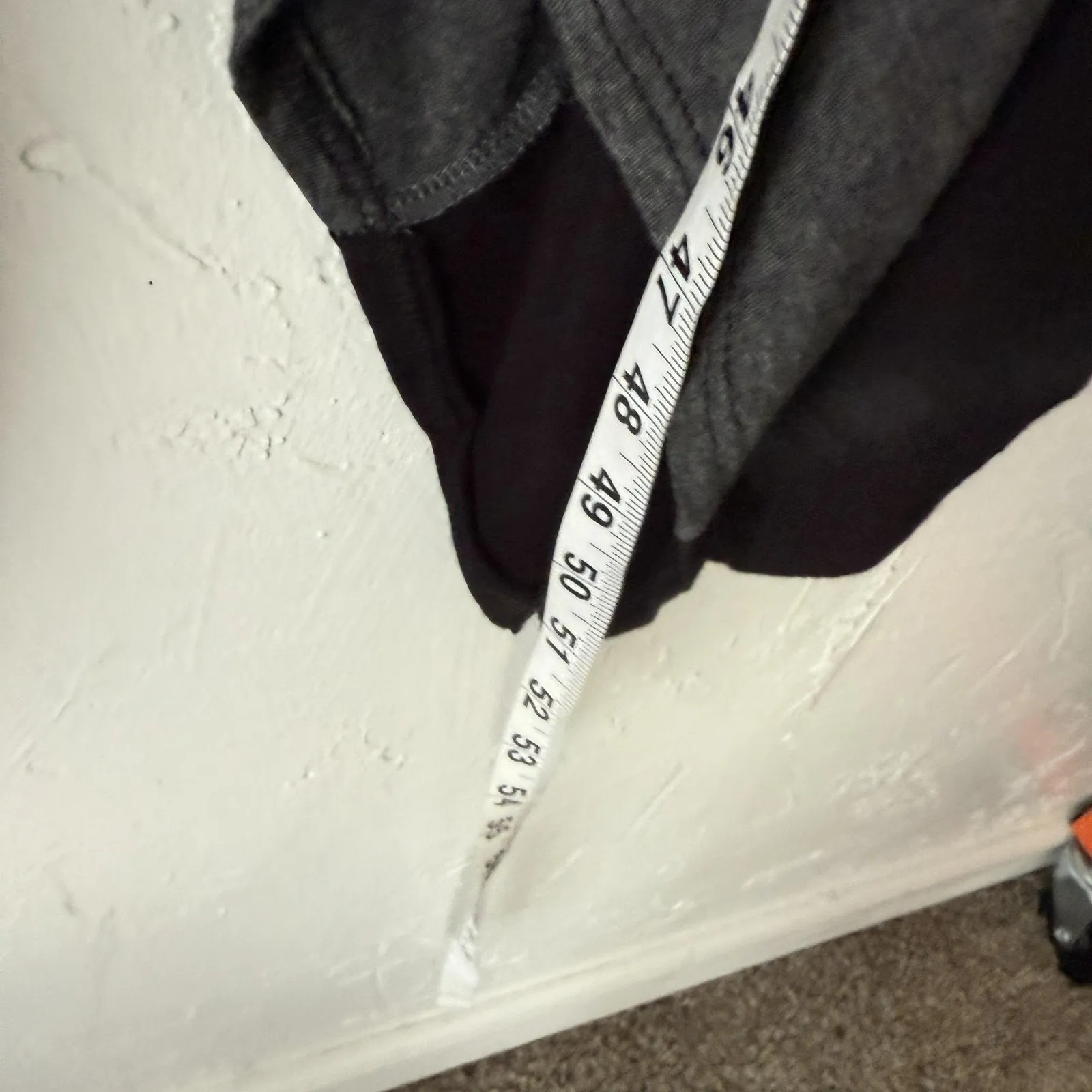 Canari Dress Y2k Medium Gray‎ Black Handkerchief Hem USA Rayon Festival Artsy Gray - Image 10