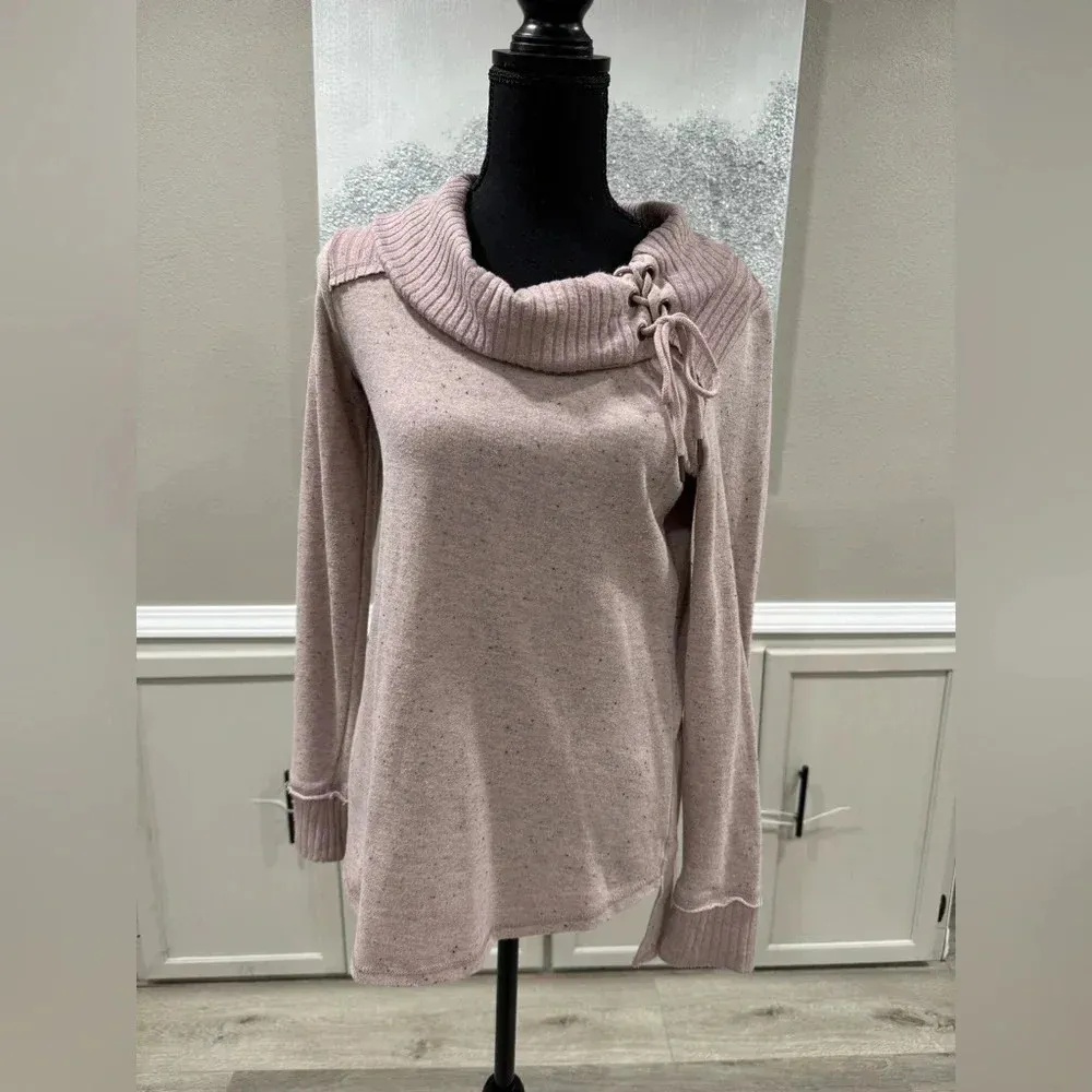 5/$25Maurice’s Lace Up Tie Sweater Soft - Image 2