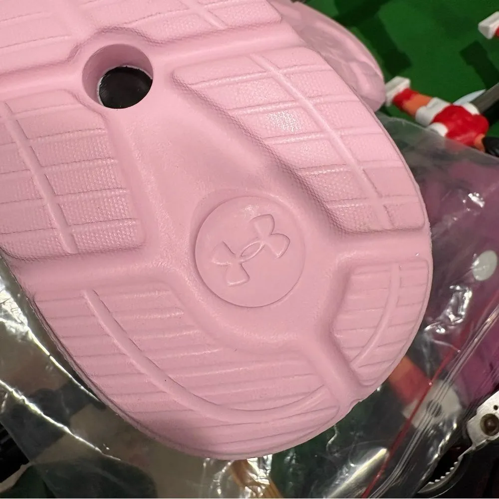 Women’s Under Armour Ignite light pink slide sandal women’s Size 12 - Image 5