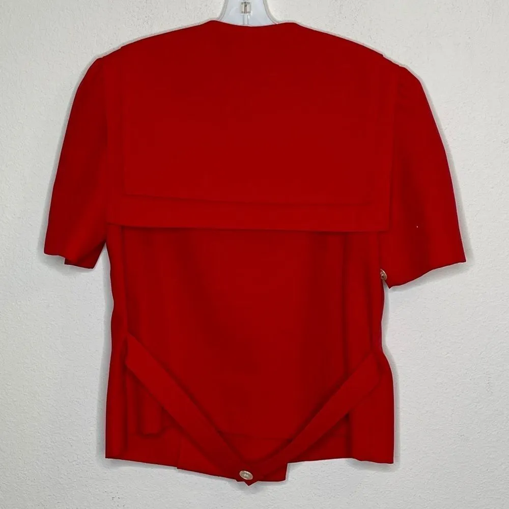 Vintage Damon II Skirt‎ Set Red Size XL - Image 6