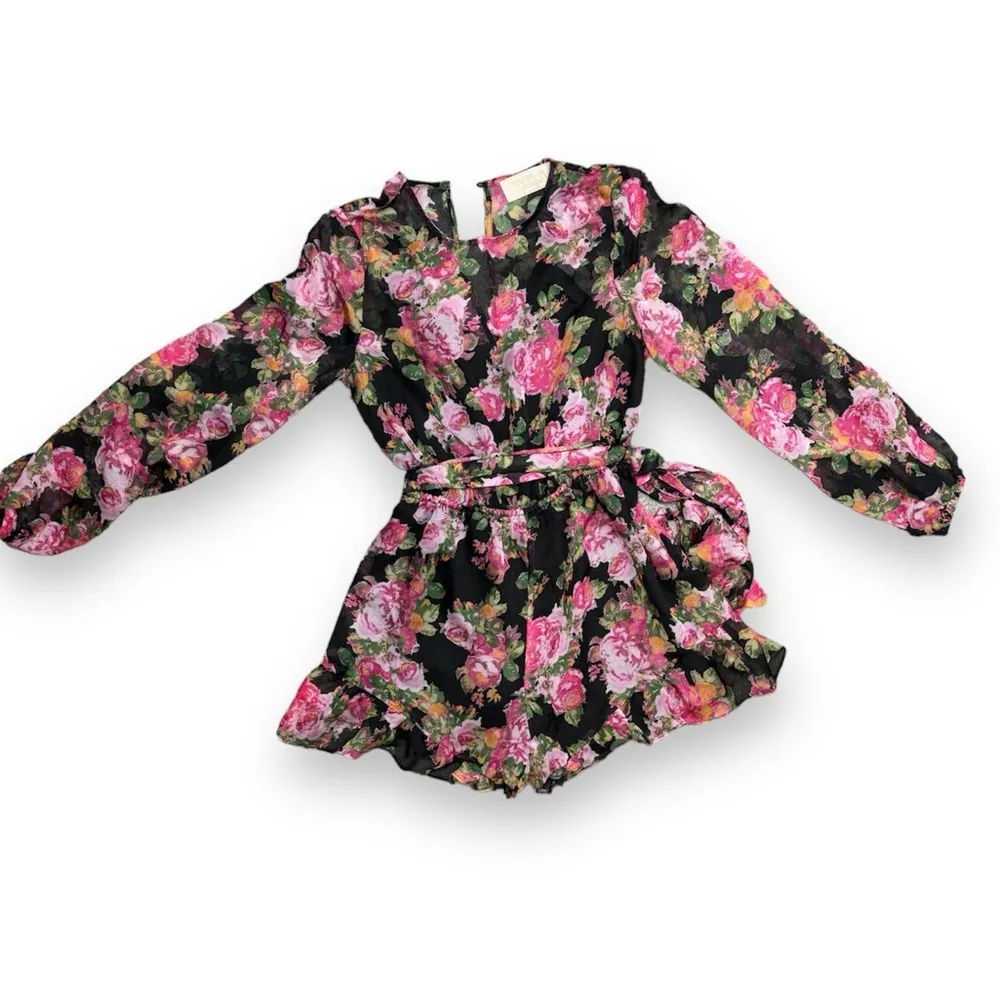 Keepsake the Label Floral Chiffon Romper from Revolve - Image 5