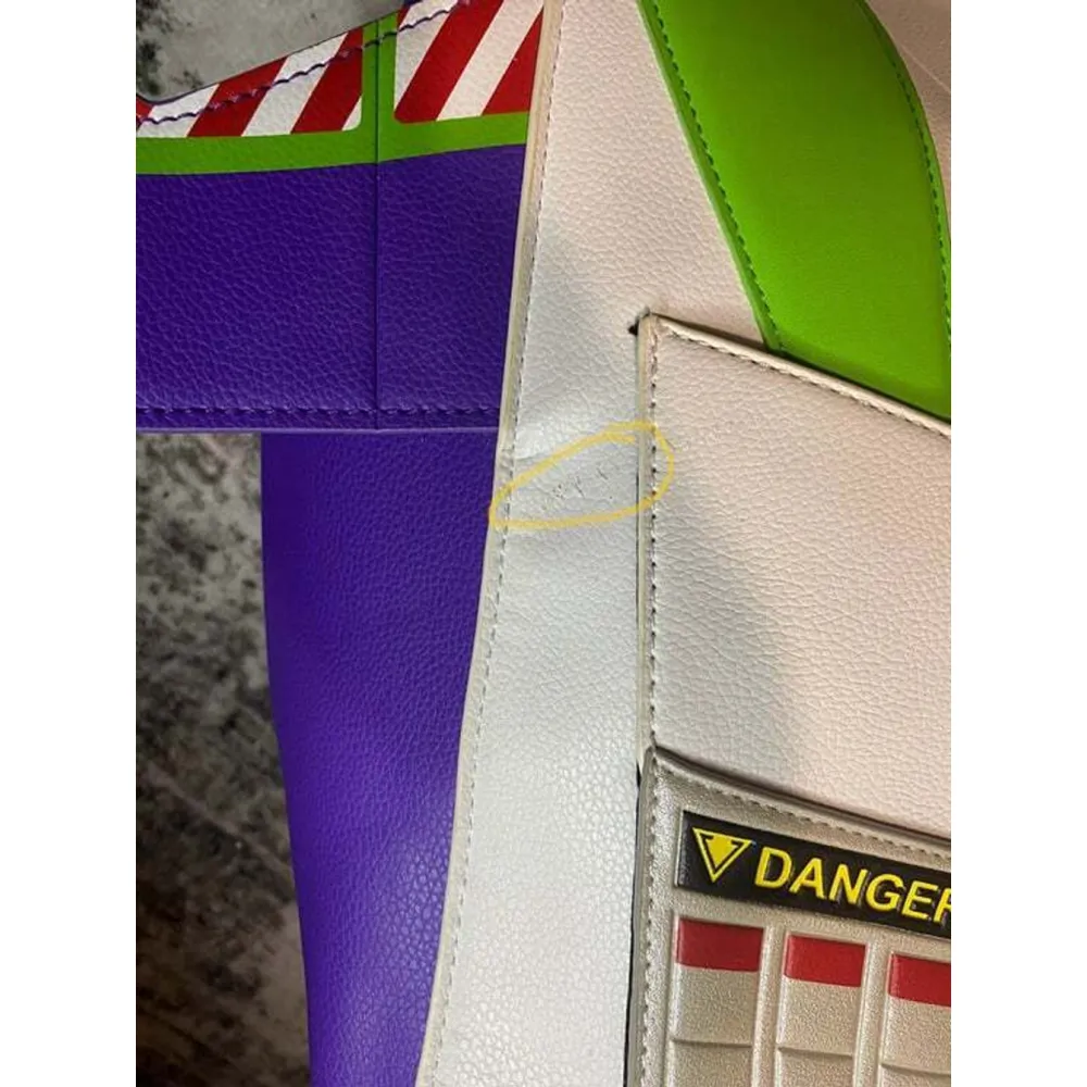 Buzz Lightyear Inspired Backpack White - Image 3