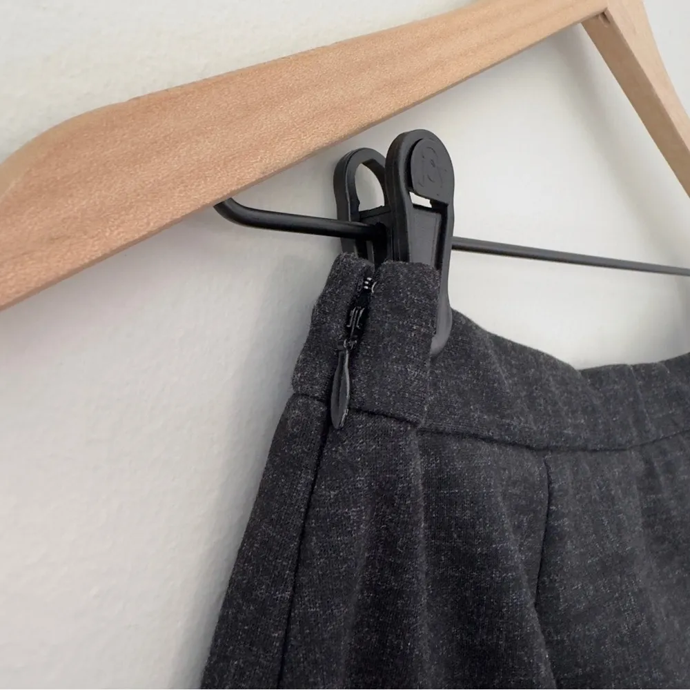 Madewell  Business Casual Professional Skirt Pleated Front Zip Up Zipper Side EUC - Image 5