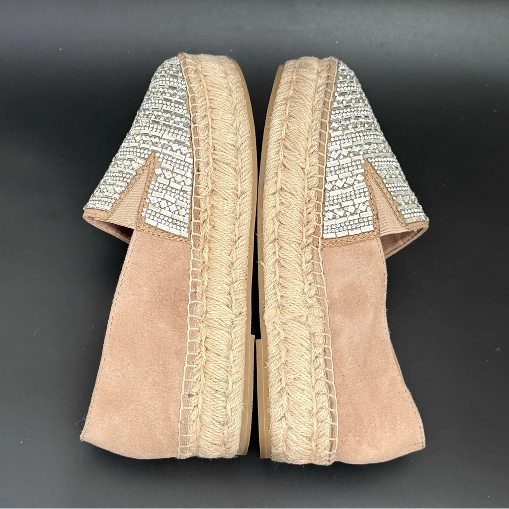 STEVE MADDEN “Proud” Rhinestones Platform Espadrille Size 6M - Image 6