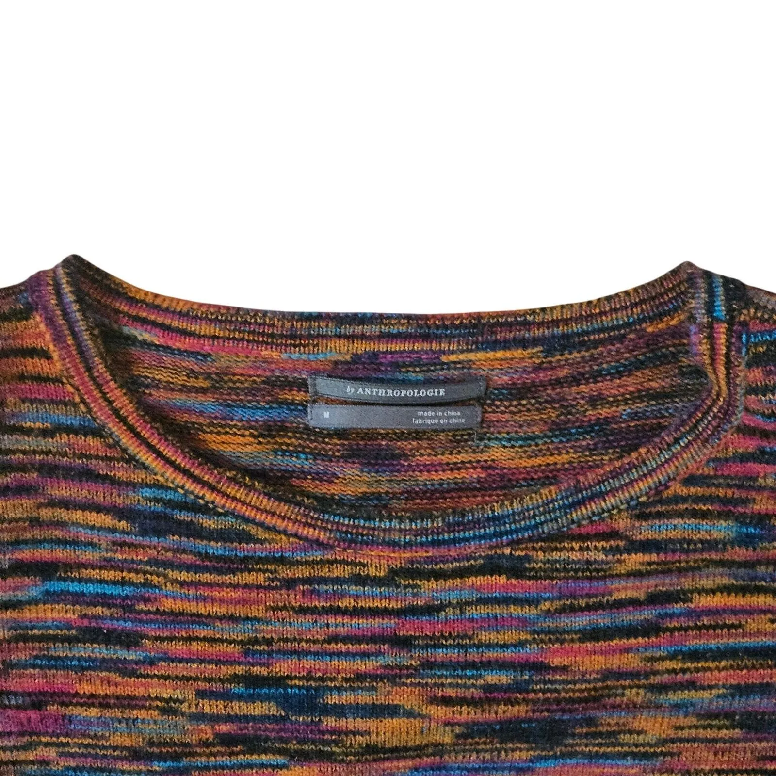 Anthropologie Women Ruby Flutter Sleeves Top Knit Sweater‎ Vest Top SZ M - Image 4
