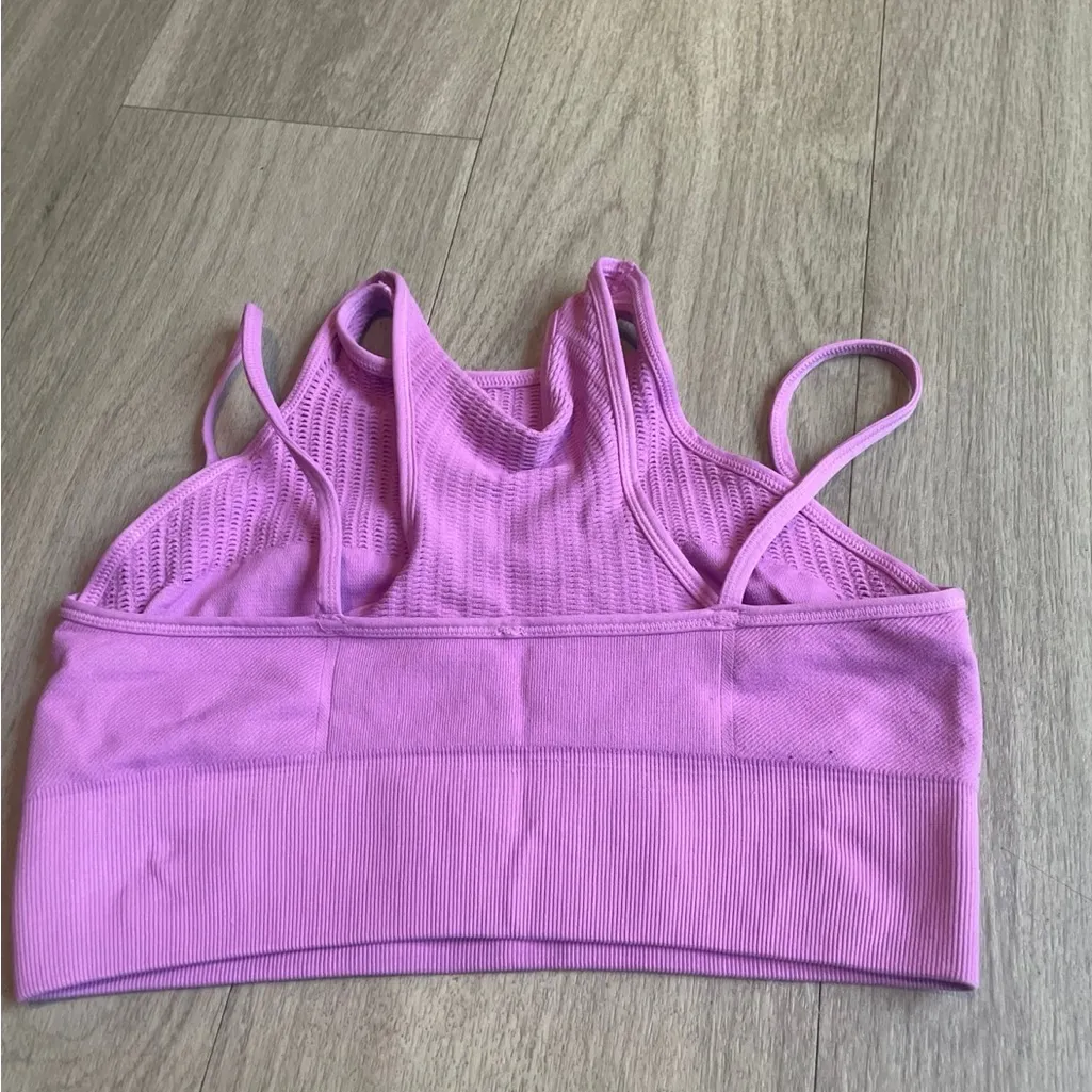 Avocado Lavender Sports Bra Purple - Image 2