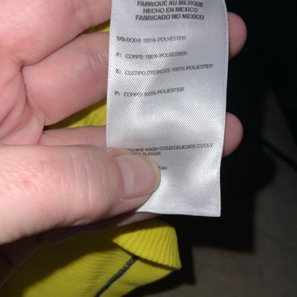 Adidas Canary Yellow Razorback Womens Athletic Tank M - Image 9