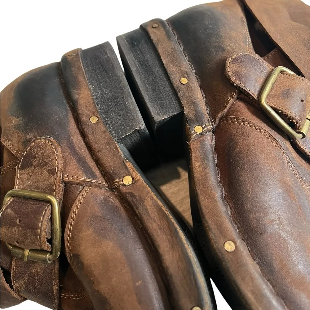 Jeffrey Campbell Brit Biker Wrap Strap Ankle Boot, Sz 9 - Image 13