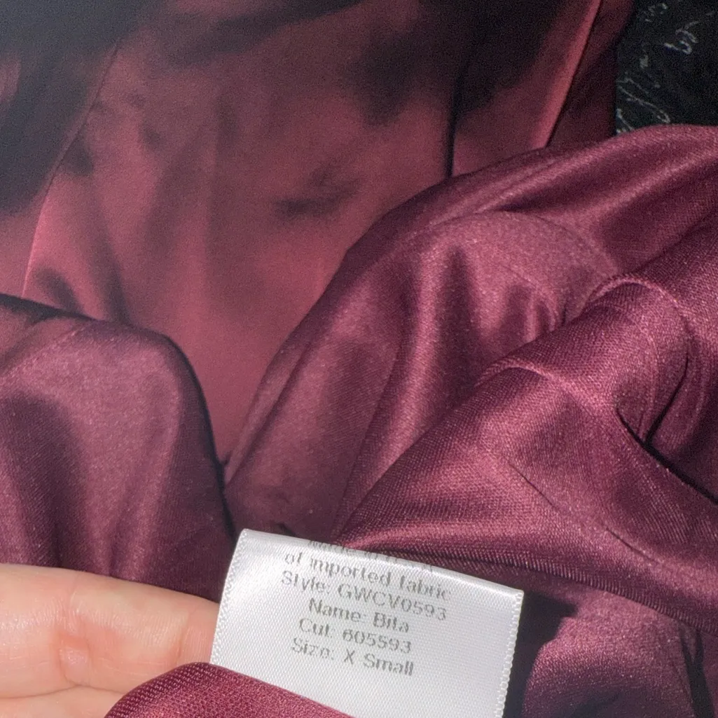 KATIE MAY Bita Gown in Bordeaux xs‎ - Image 9