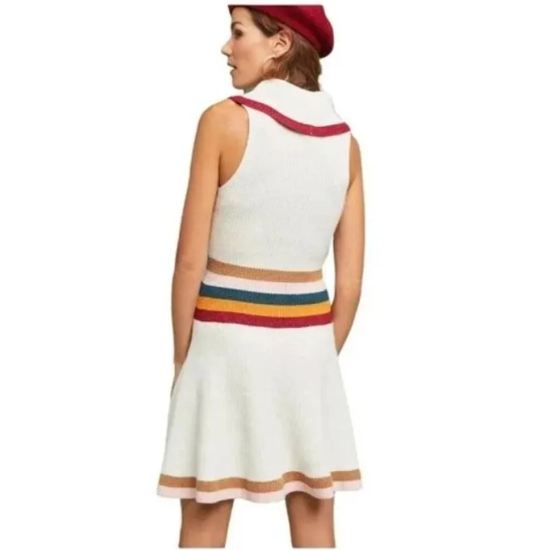 Anthropologie Maeve Sporty Sweater Dress Size Medium - Image 2