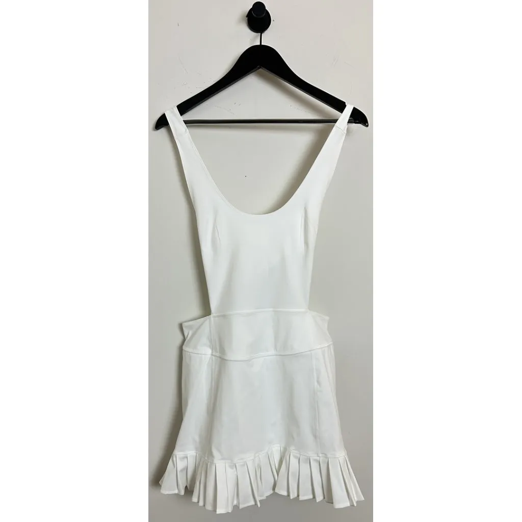 FREE PEOPLE Movement Back It Up Skortsie in White Size Large - Image 5