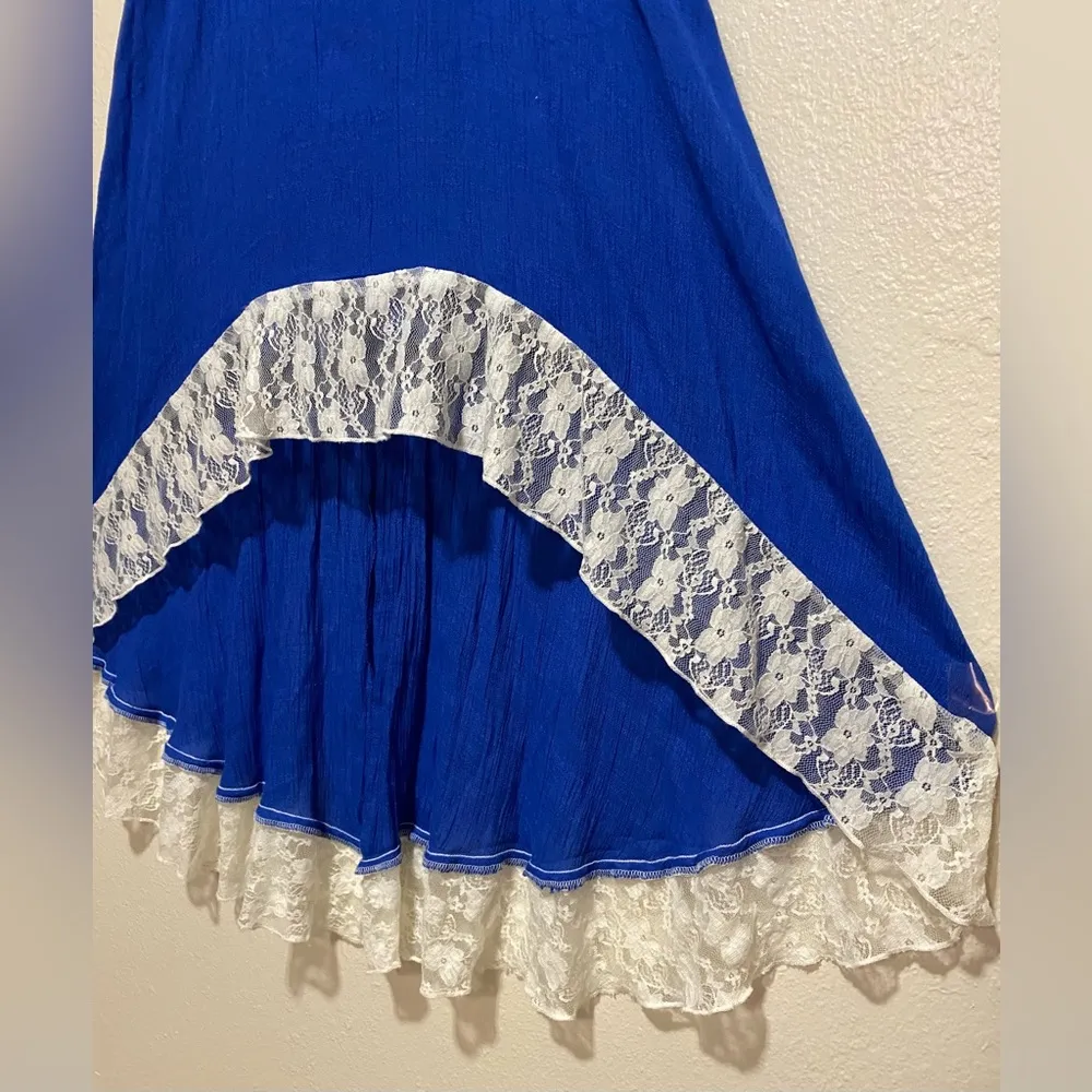 Lily Rose Asymmetrical Semi Formal Dress | Gown - Image 3