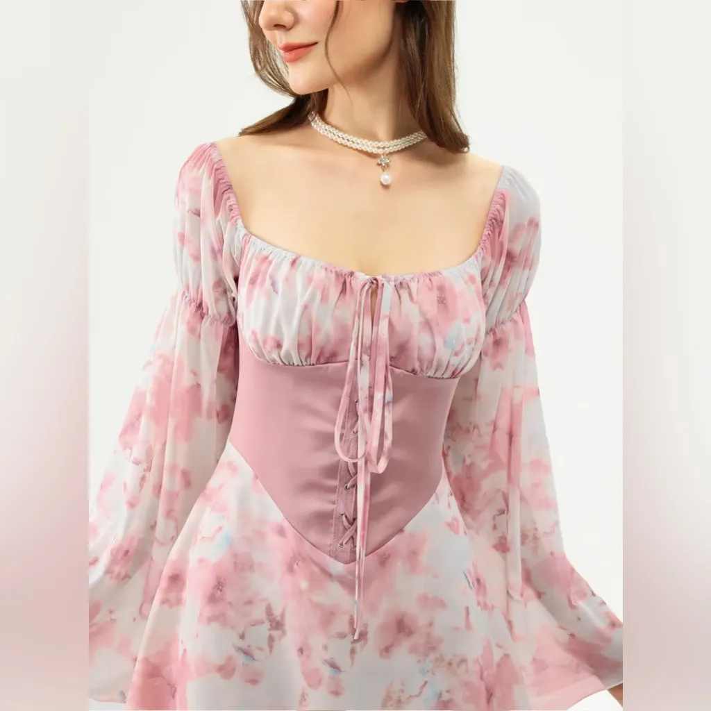 CIDER ENCHANTED MOMENTS CORSET MINI DRESS - Image 4