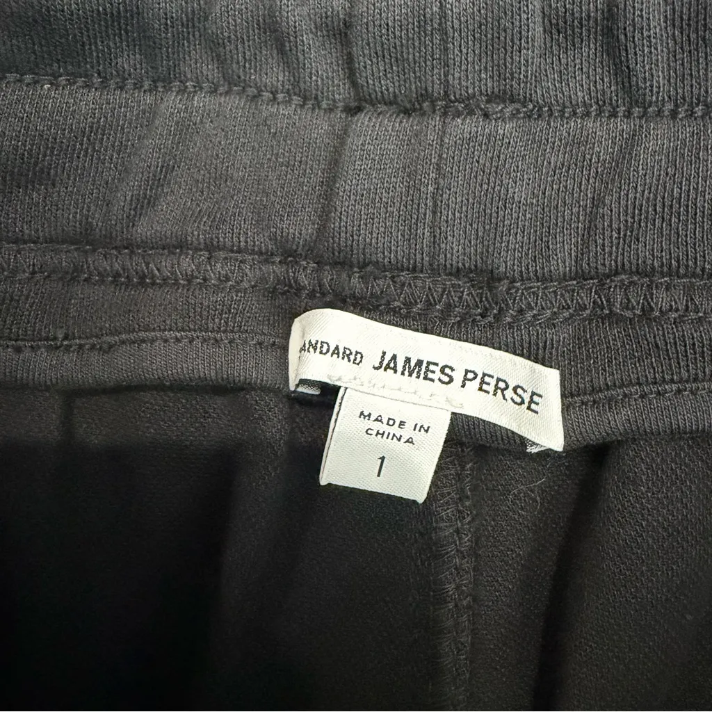 James Perse Women’s Jogger Pants Black Small (1) Loungewear Stretch Casual - Image 3