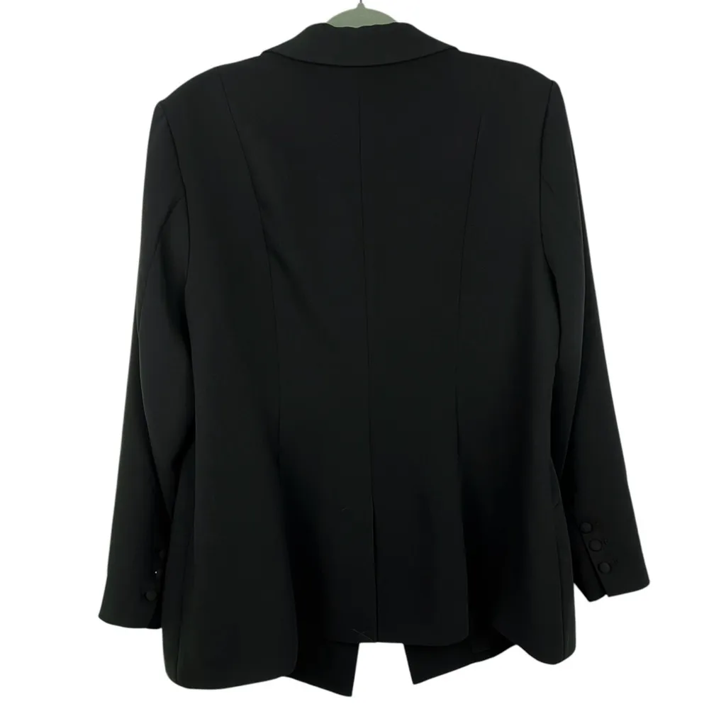 Black Fit and Flatter Blazer 5/XXL Single-Breasted - Image 7