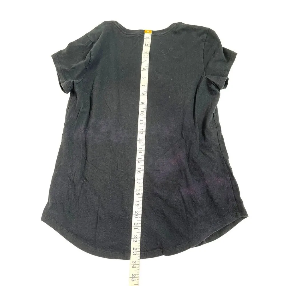 Abercrombie & Fitch Black Knotted Crew Tee Medium  85Z - Image 4