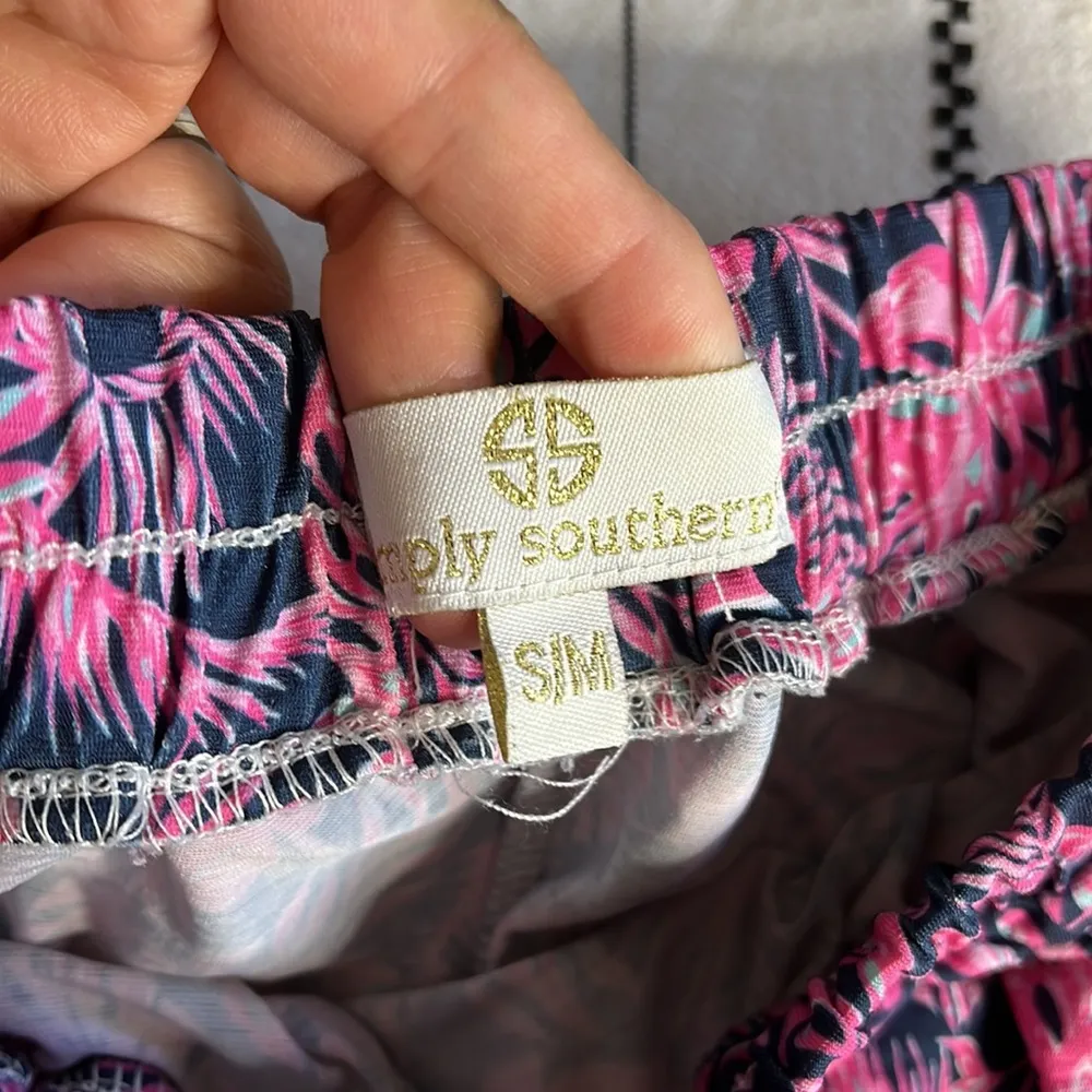 Simply southern • palm leaf tropical tassel fringe shorts - Image 97