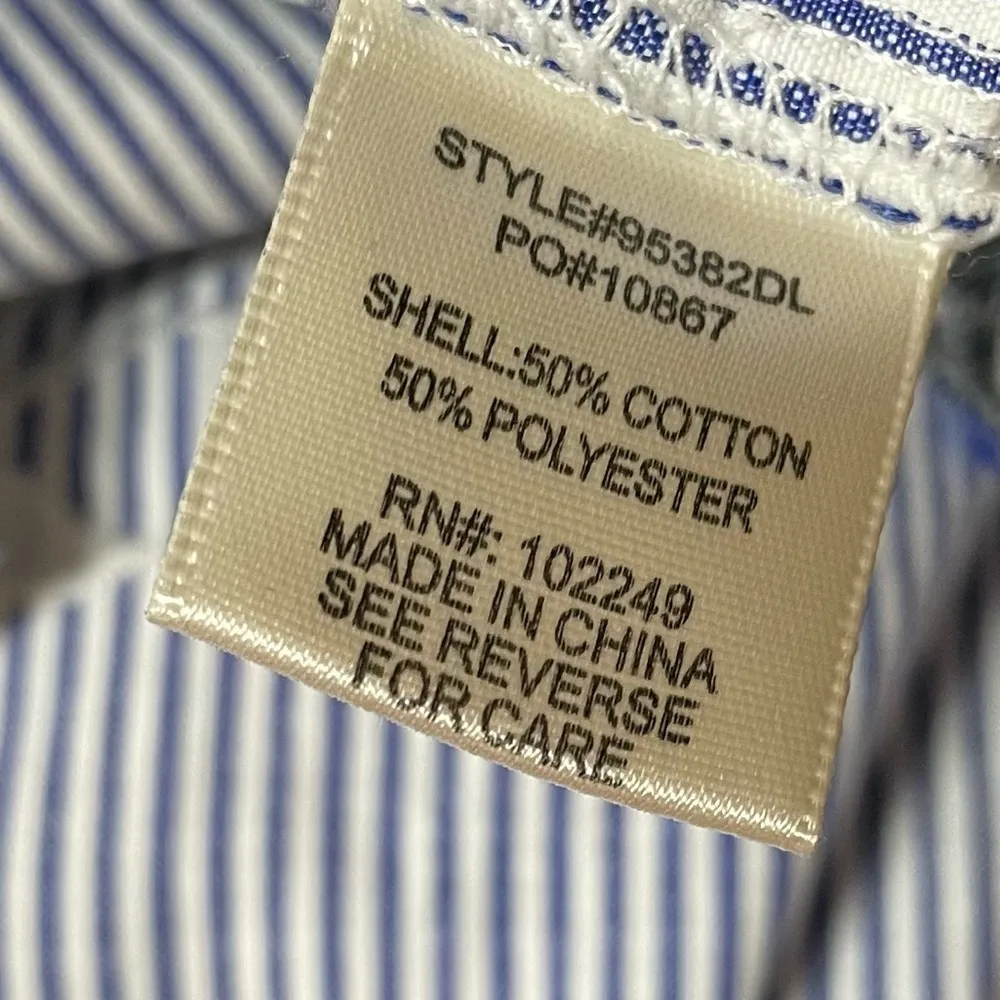 Anthropologie Skies Are Blue Striped Floral Embroidered Dress Women’s Sz S - Image 5