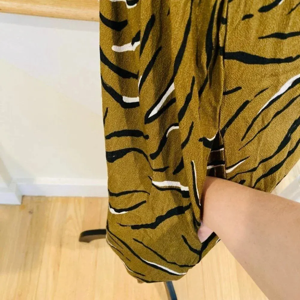 Anthropologie Corey Lynn Calter Cody Oliver Tiger Print Jumpsuit - Image 12