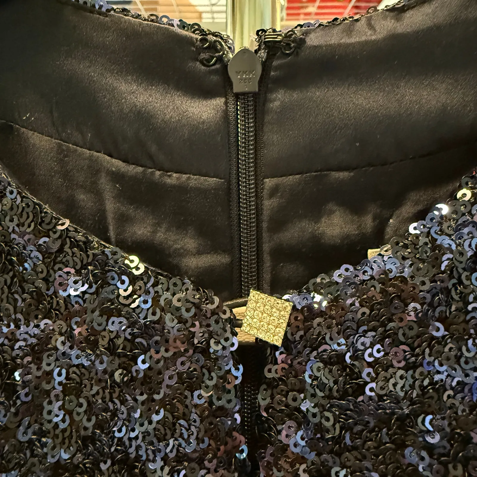 Zadig & Voltaire Holiday Rui Sequined Minidress Encre Dark Blue Size Medium NWT - Image 4