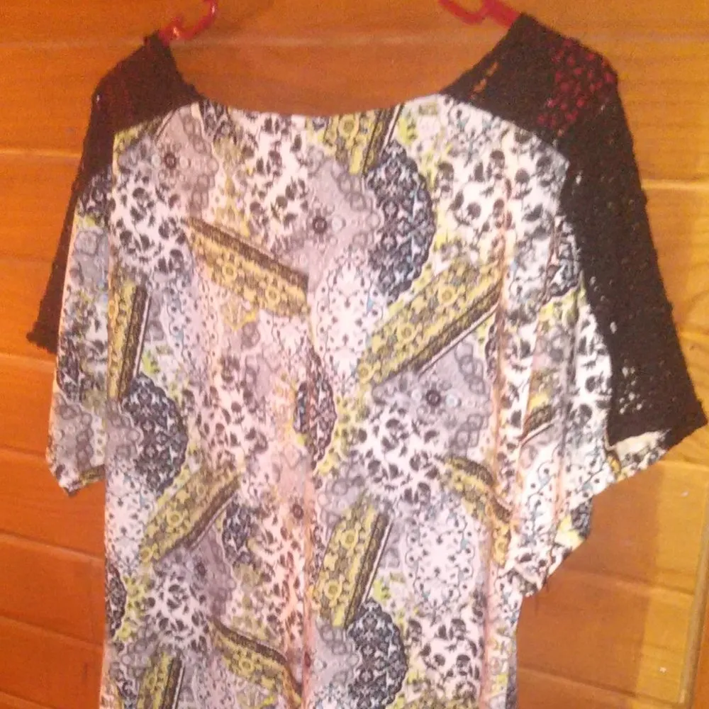 Bleeker & McDougal Short Sleeved Blouse White Size M - Image 7