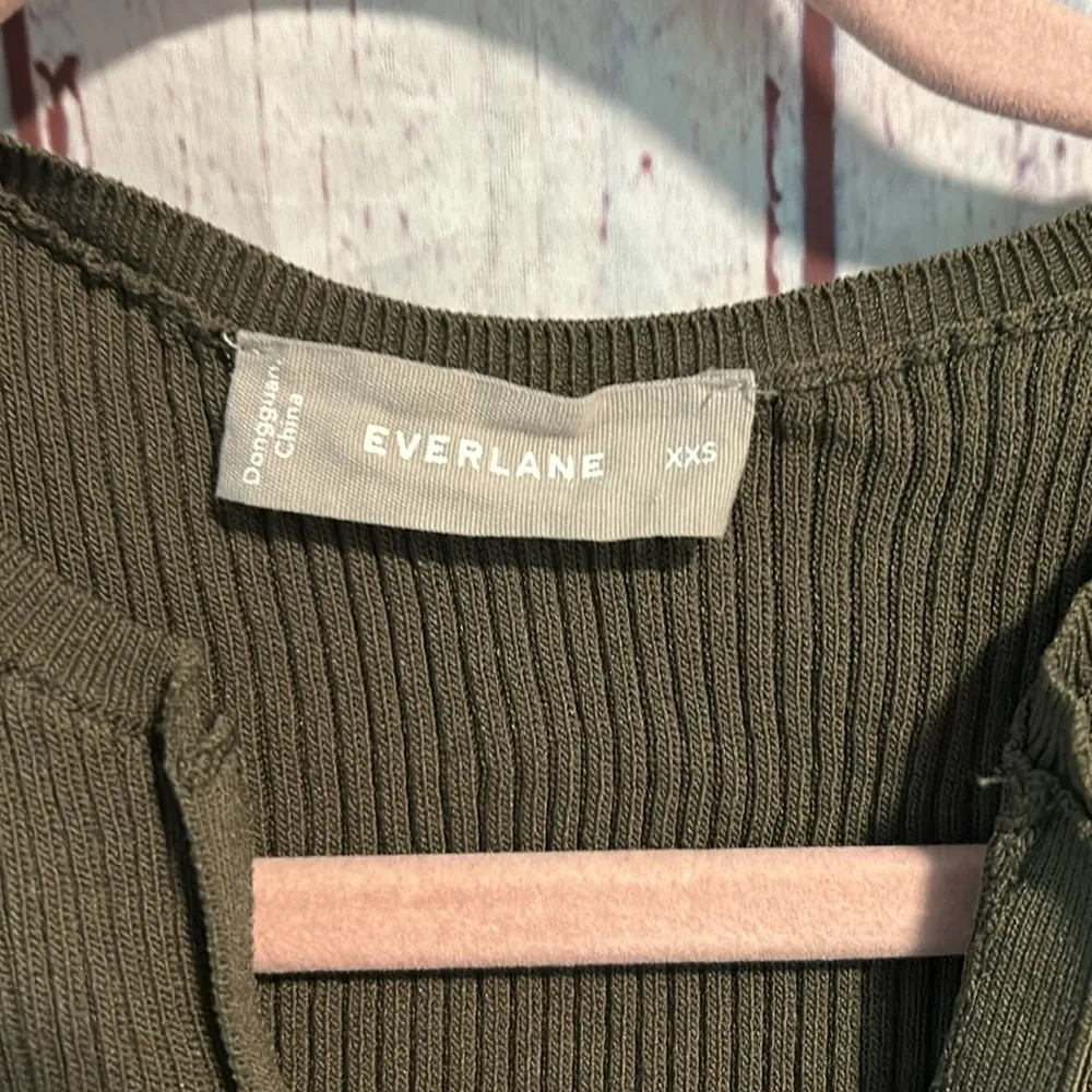 NWOT Everlane The Ribbed Cutaway Tank - Image 6