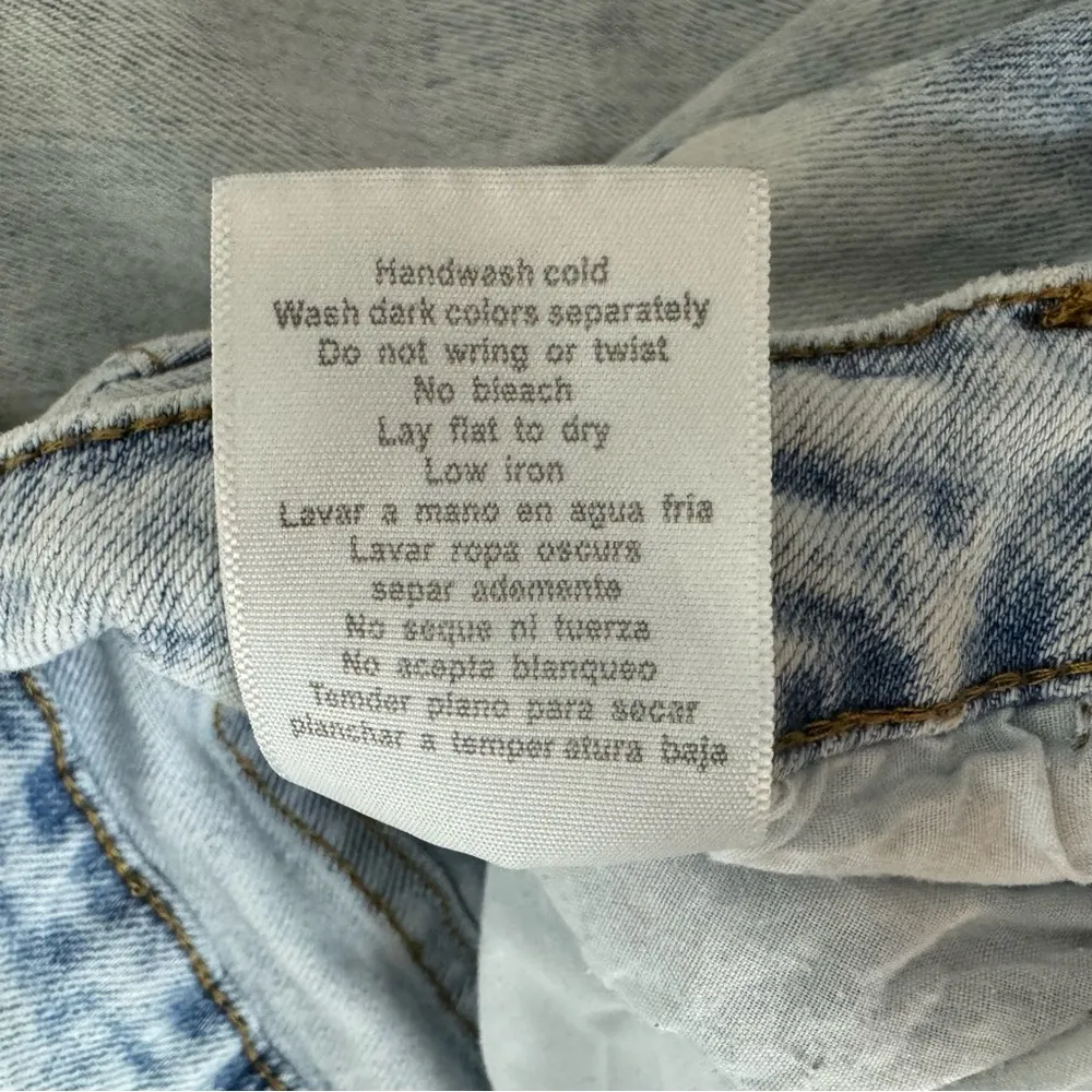 Judy Blue High Rise Light Acid Wash Slim Fit Jeans 11 30 - Image 9