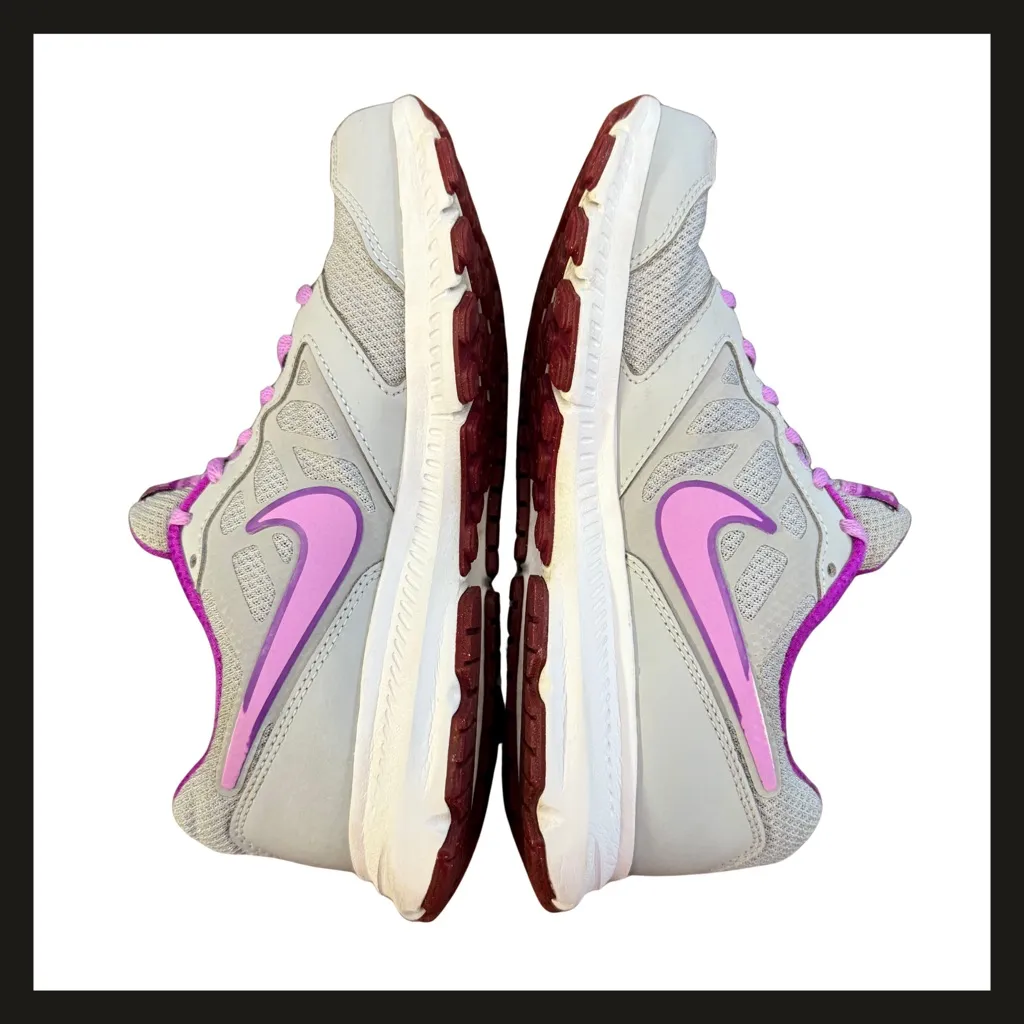 Nike Downshifter 6 Women’s Size 7 Grey Purple Running Sneakers 684765-017 EUC - Image 8