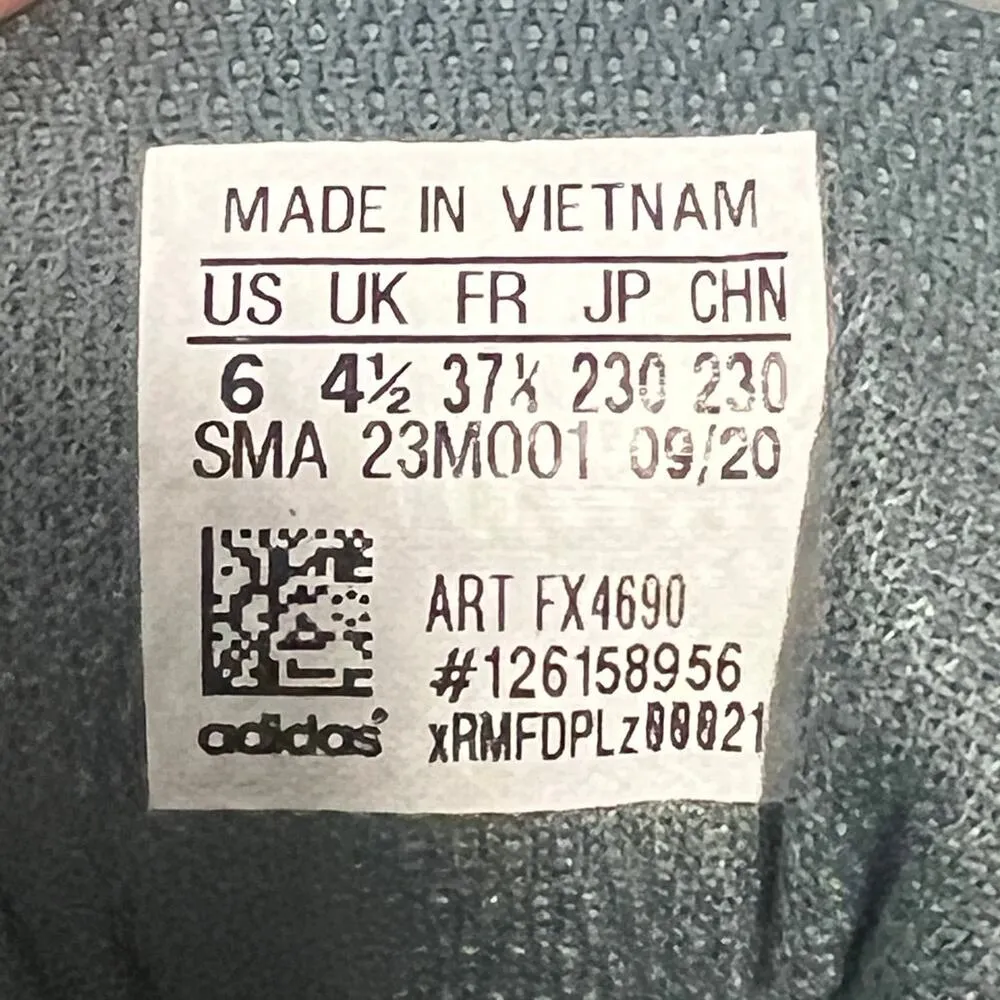 Adidas Terrex Women’s Hiking Shoes Sneaker Sz 6 Trail Running FX4690 Gray Black - Image 2