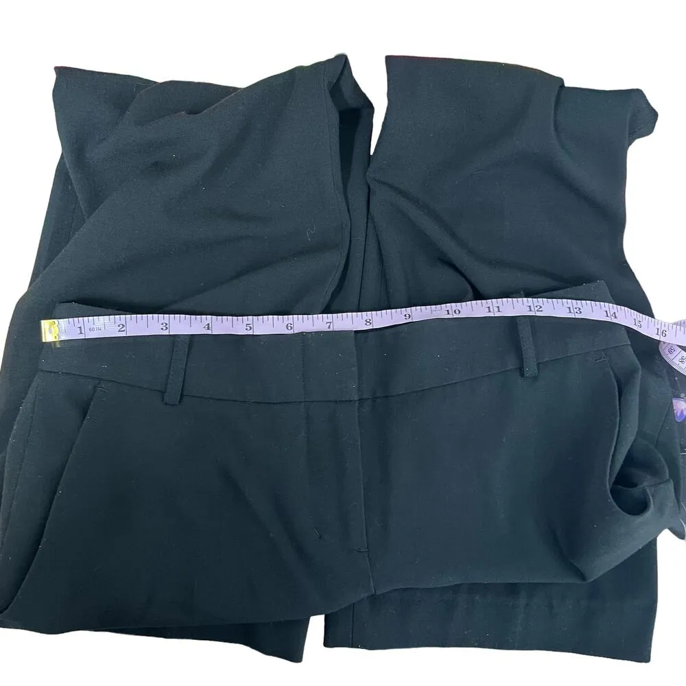 BCBGMaxazria Women's Office Career Business Workwear Black Trouser Pants Size 2 - Image 8