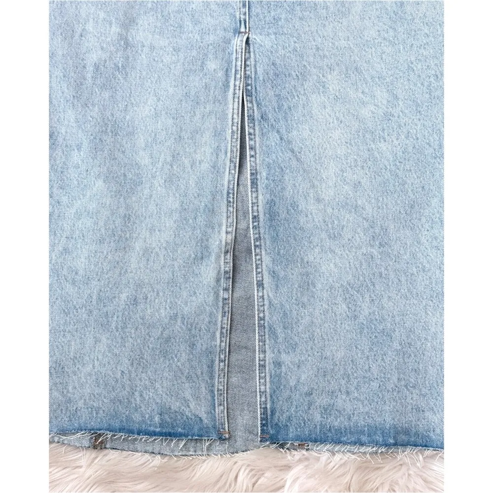NWT BlankNYC Patchwork Denim Maxi Skirt - Image 8