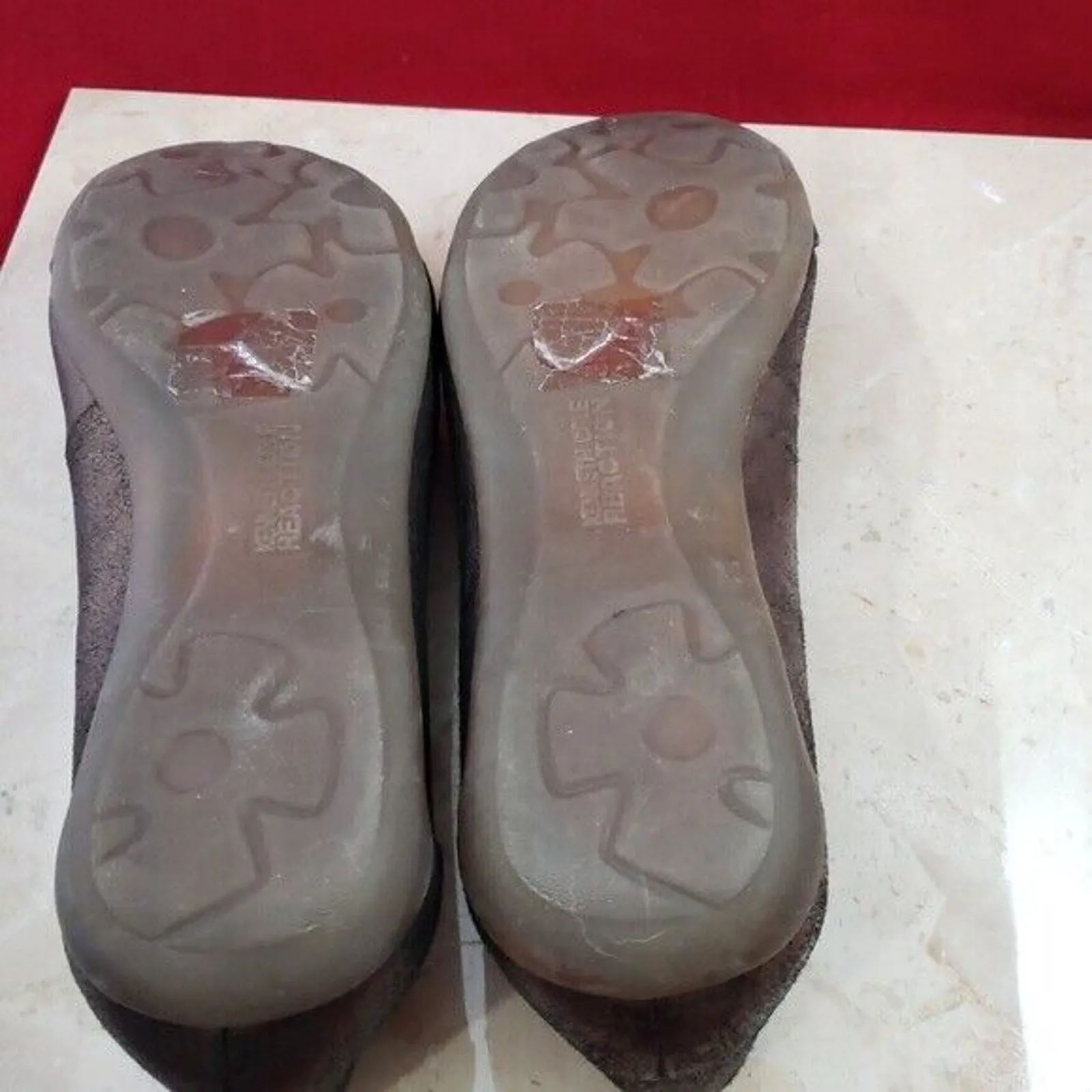 Kenneth Cole Reaction Women's Bronze Jeweled Flats My Boo - Size 7 - Image 6