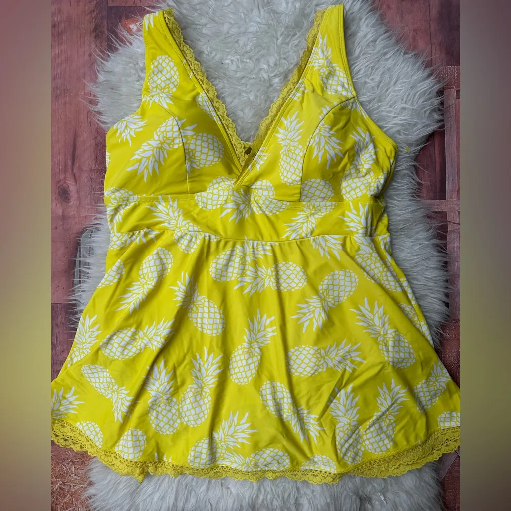 Torrid Wireless Swim Dress With Brief - Image 8