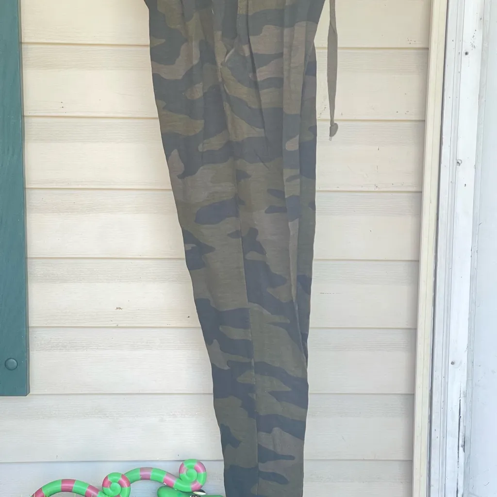 Victoria's Secret Pink Everyday Lounge Skinny Jogger Pant Sweatpants Camo - Image 11